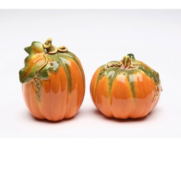 COSMOS Other - Harvest Pumpkin Salt & Pepper Shakers Set COSMOS